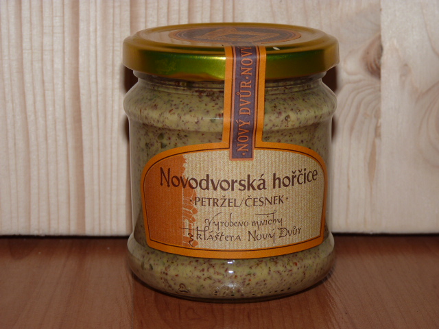 Novodvorská hořčice - petržel-česnek
