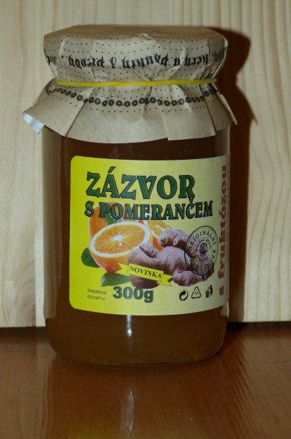 Zázvor s pomerančem 300g